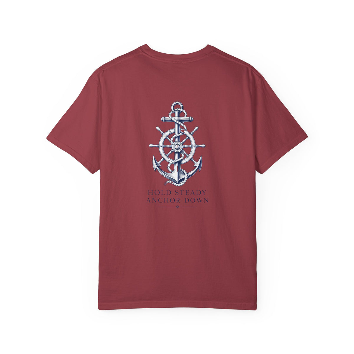 Nautical Anchor -Unisex Garment-Dyed T-shirt