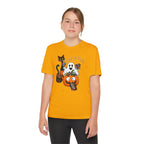 Kids Halloween Trick or Treat T-Shirt — Cute Pumpkin, Ghost & Black Cat Design