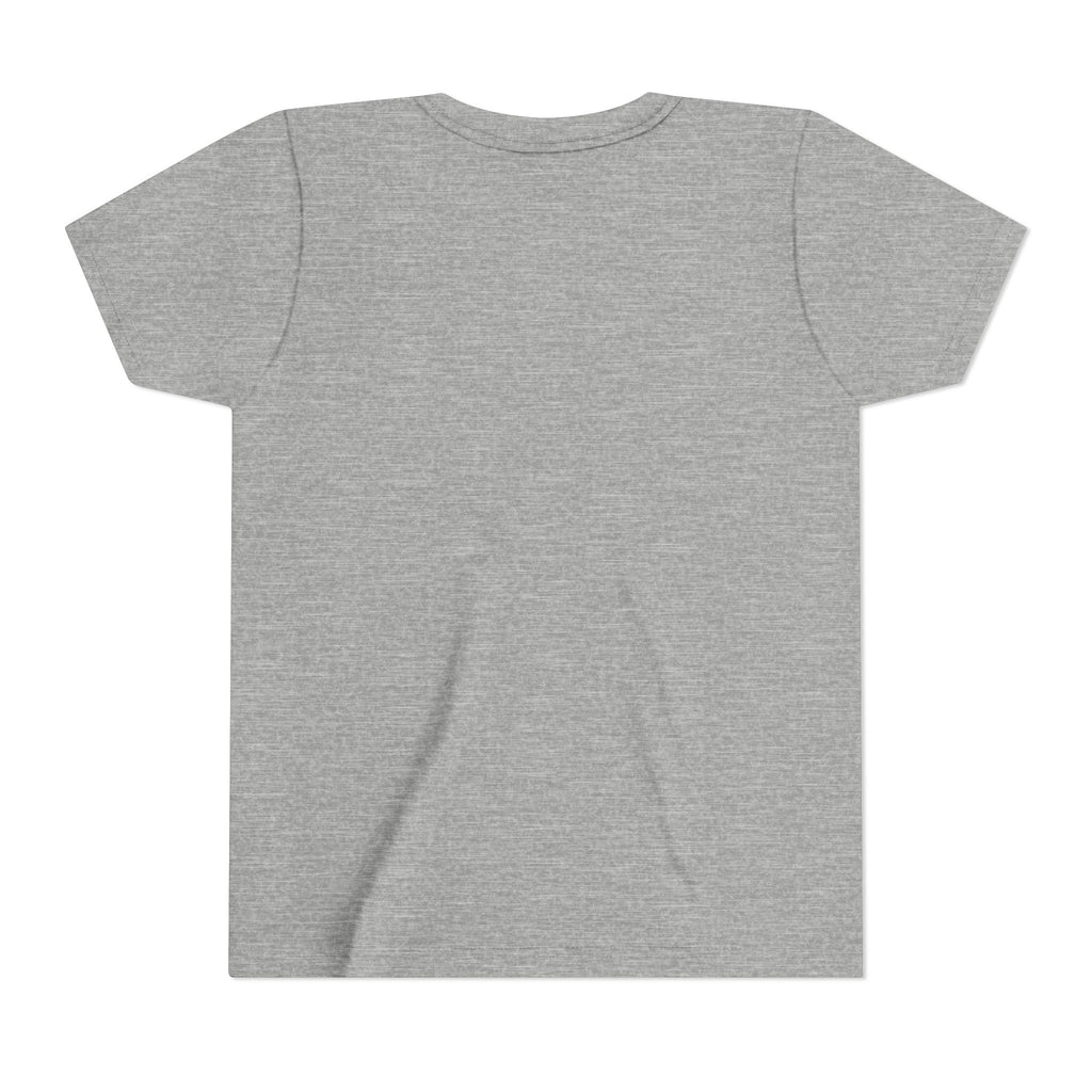 Youth Halloween Tee - "Hello Halloween" Ghost & Pumpkin Trick-or-Treat Shirt
