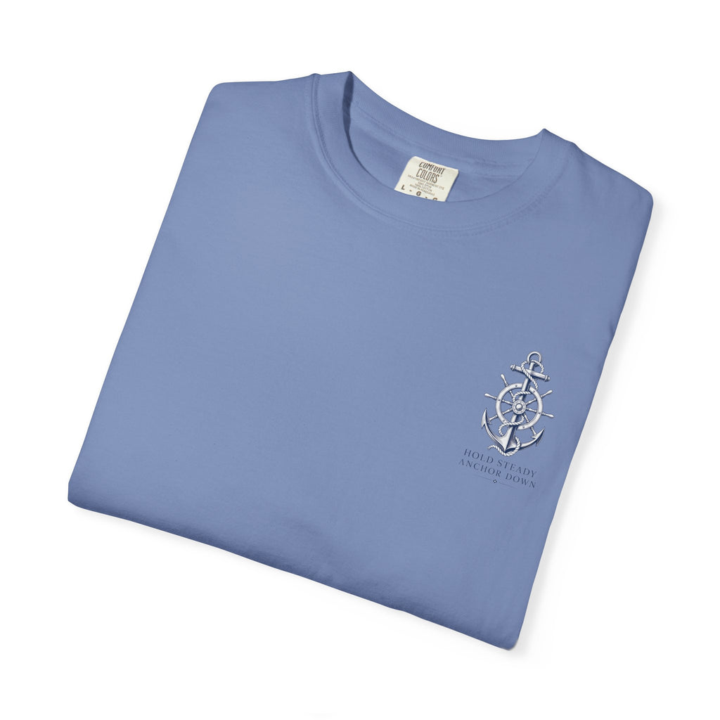 Nautical Anchor -Unisex Garment-Dyed T-shirt