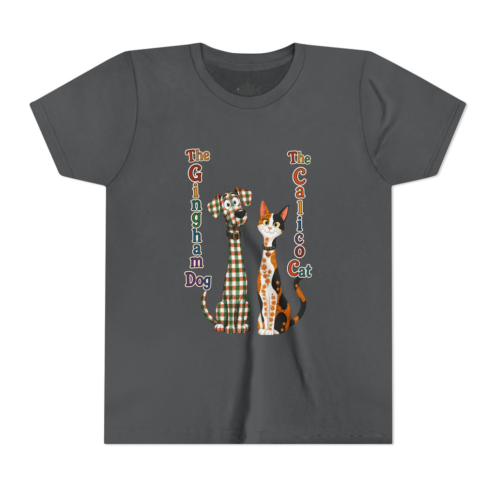 Gingham Dog & Calico Cat Kids Shirt