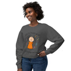 Faith Crewneck Sweatshirt — "When the Praises Go Up, The Blessings Come Down" Cute Choir Design