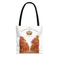 Charlotte North Carolina Autumn Tote Bag — 'The Queen City' Fall Tree Design