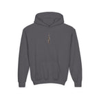 "The Lord Is My Shepherd" -Youth Heavy Blend Hooded Sweatshirt
