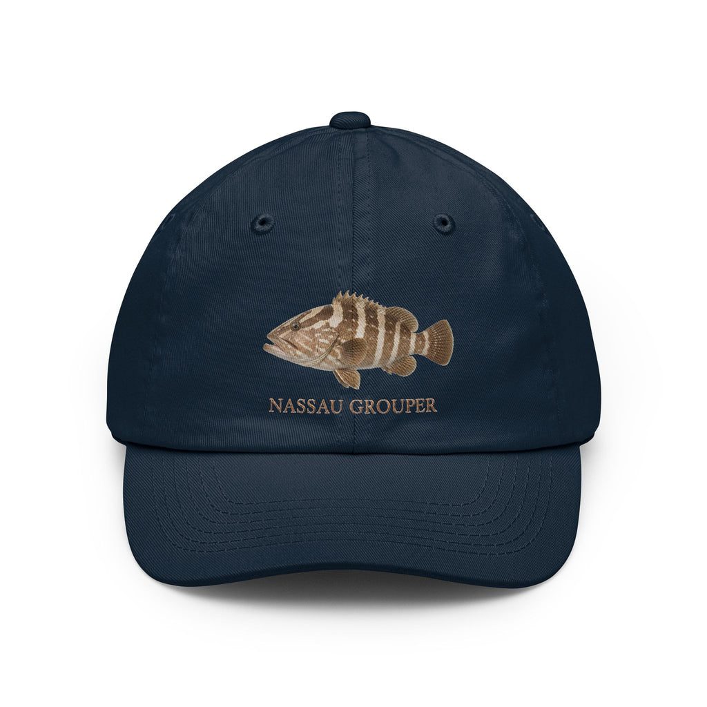 Nassau Grouper Embroidered Dad Hat