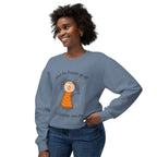 Faith Crewneck Sweatshirt — "When the Praises Go Up, The Blessings Come Down" Cute Choir Design