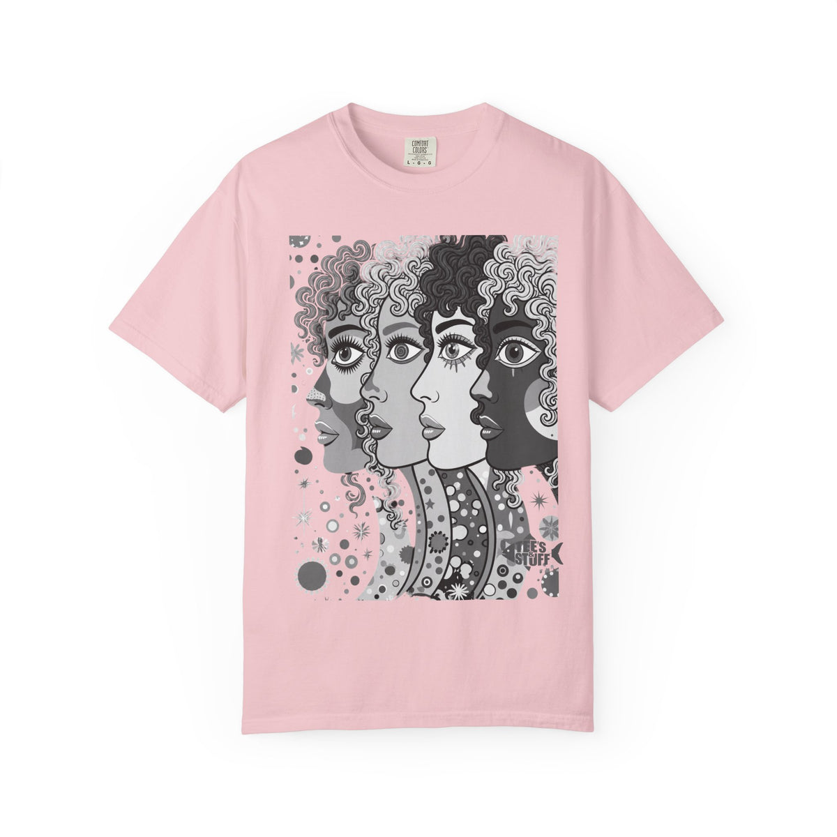 Artsy Pop Art Faces Graphics