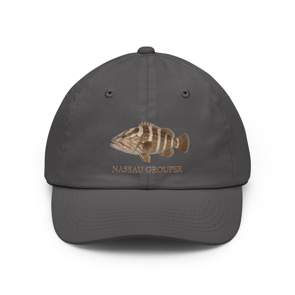 Nassau Grouper Embroidered Dad Hat