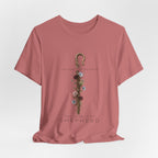 Shepherd Floral Staff T‑Shirt — 'The Lord Is My Shepherd' Faith Tee