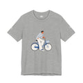 Bicycle Rider Illustration Jersey Tee