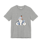 Bicycle Rider Illustration Jersey Tee