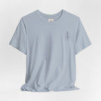 Anchor Graphic Tee — "Hold Steady Anchor Down" Nautical Shirt