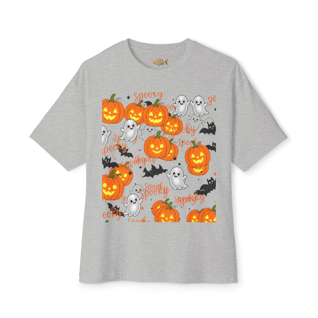 Halloween Pumpkins & Ghosts Tee — Spooky Boo, Trick-or-Treat Graphic T-Shirt