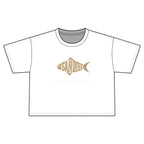 Women's Cropped Tee — Sandiego Fish Graphic