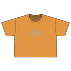 Women's Cropped Tee — Sandiego Fish Graphic