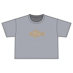 Women's Cropped Tee — Sandiego Fish Graphic