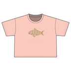 Women's Cropped Tee — Sandiego Fish Graphic