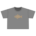 Women's Cropped Tee — Sandiego Fish Graphic