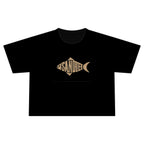 Women's Cropped Tee — Sandiego Fish Graphic