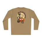 Halloween Pumpkin & Black Cat Long Sleeve Tee — "Trick or Treat / Hello Halloween"