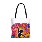 Ballerina flower Tote Bag (AOP)