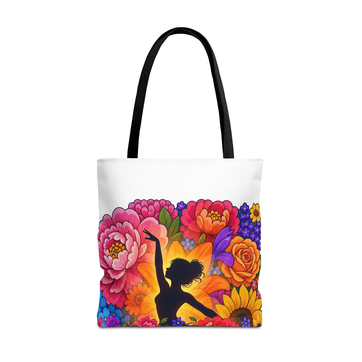 Ballerina flower Tote Bag (AOP)