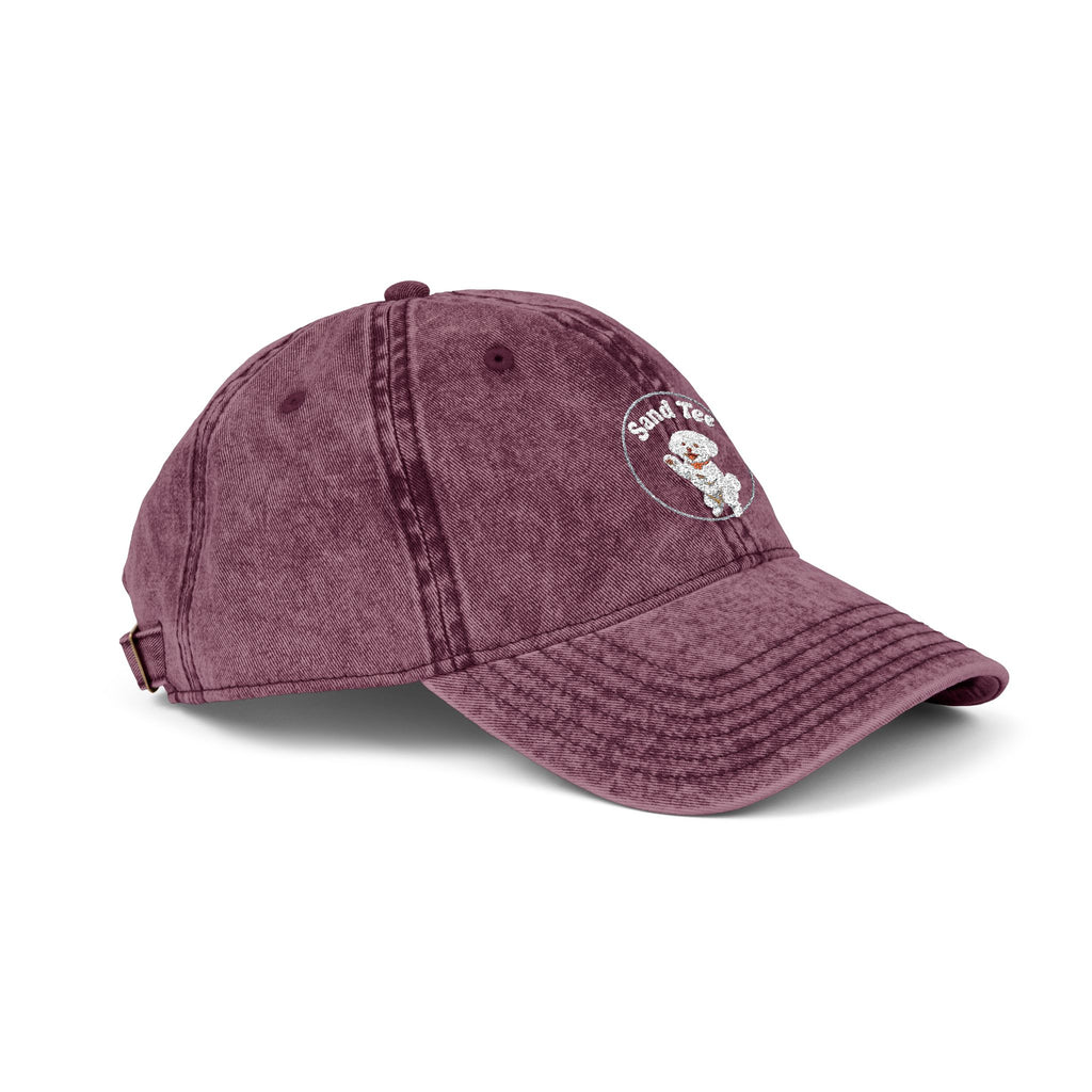 Dog Vintage Cap (Embroidery)