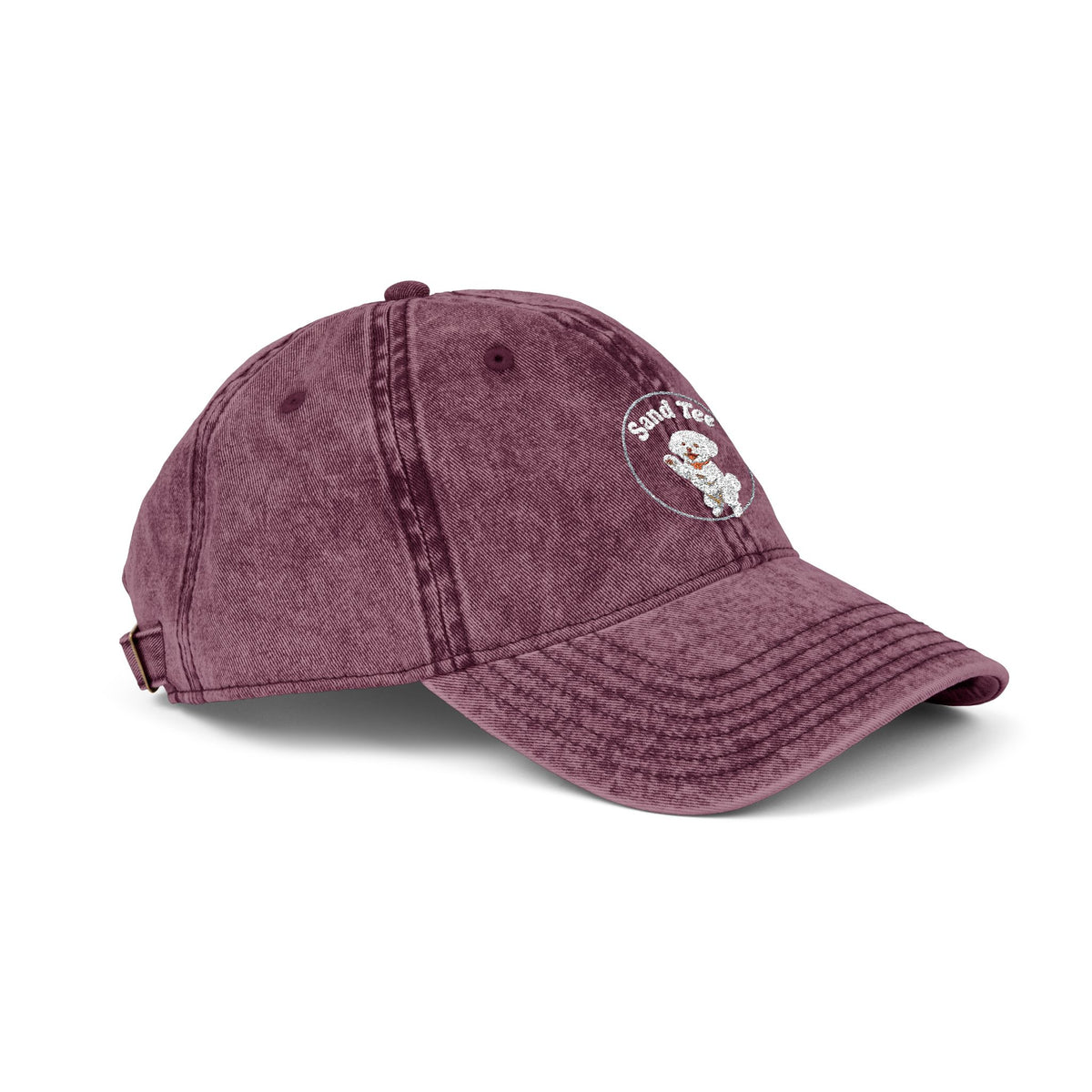 Dog Vintage Cap (Embroidery)
