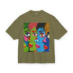 Colorful Pop Art Faces Tee