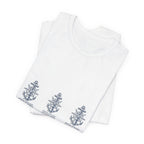 Nautical Anchor Trio T-Shirt — Vintage Navy Boat Crew Graphic Tee