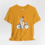 Bicycle Rider Illustration Jersey Tee