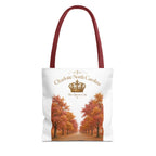 Charlotte North Carolina Autumn Tote Bag — 'The Queen City' Fall Tree Design