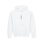 "The Lord Is My Shepherd" -Youth Heavy Blend Hooded Sweatshirt