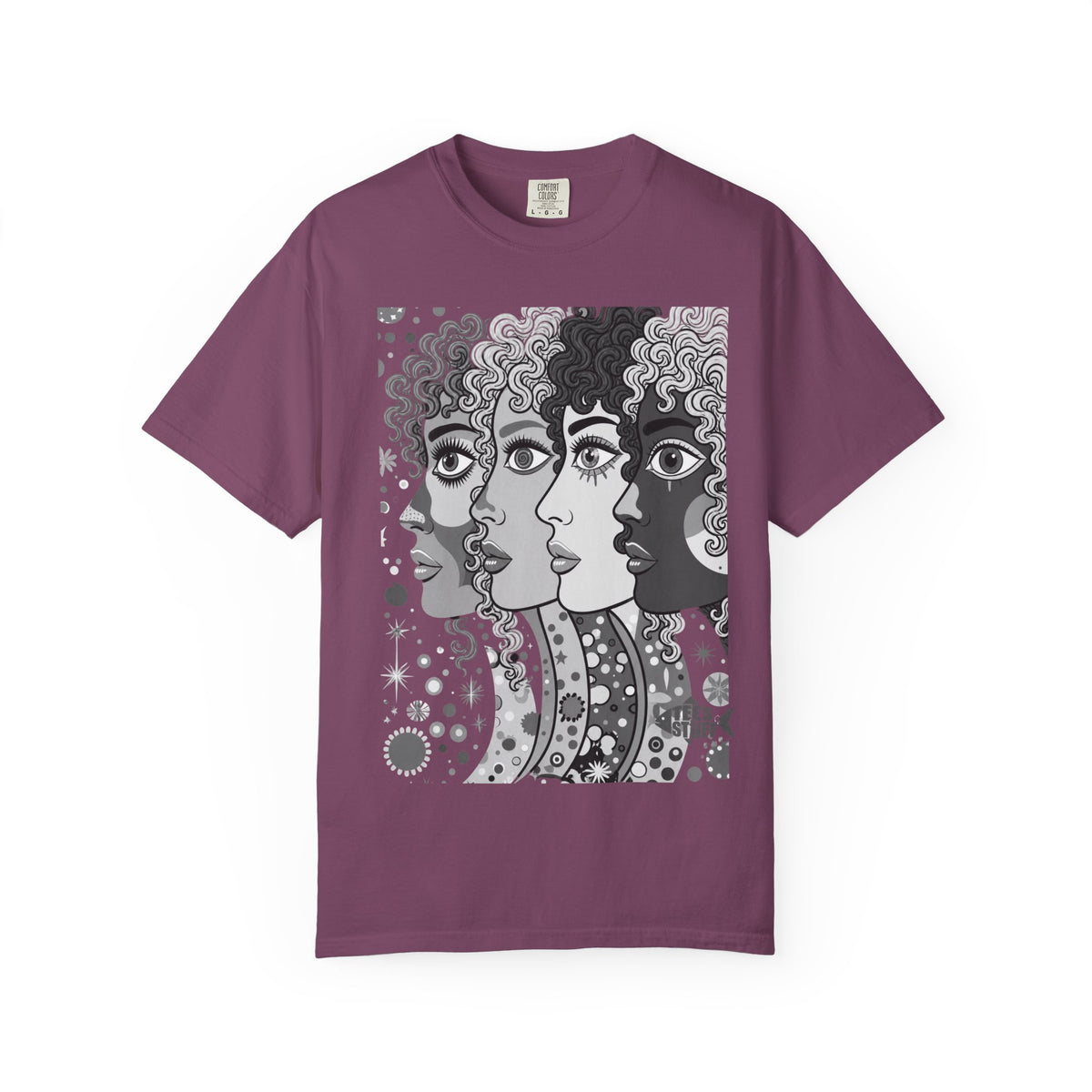 Artsy Pop Art Faces Graphics