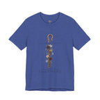 Shepherd Floral Staff T‑Shirt — 'The Lord Is My Shepherd' Faith Tee