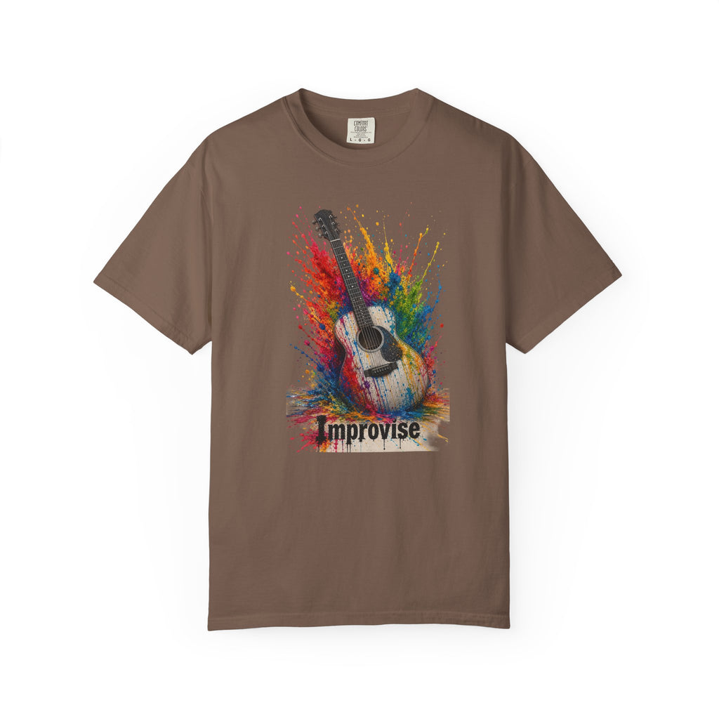 Improvise Guitar Musician T-Shirt