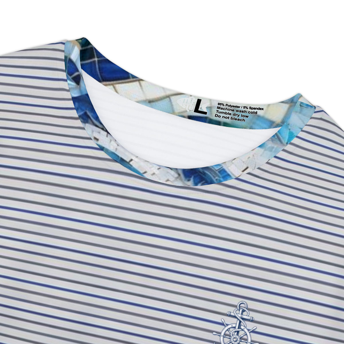 Tees & Stuff Women’s Striped Short Sleeve Shirt — Casual Nautical Tee