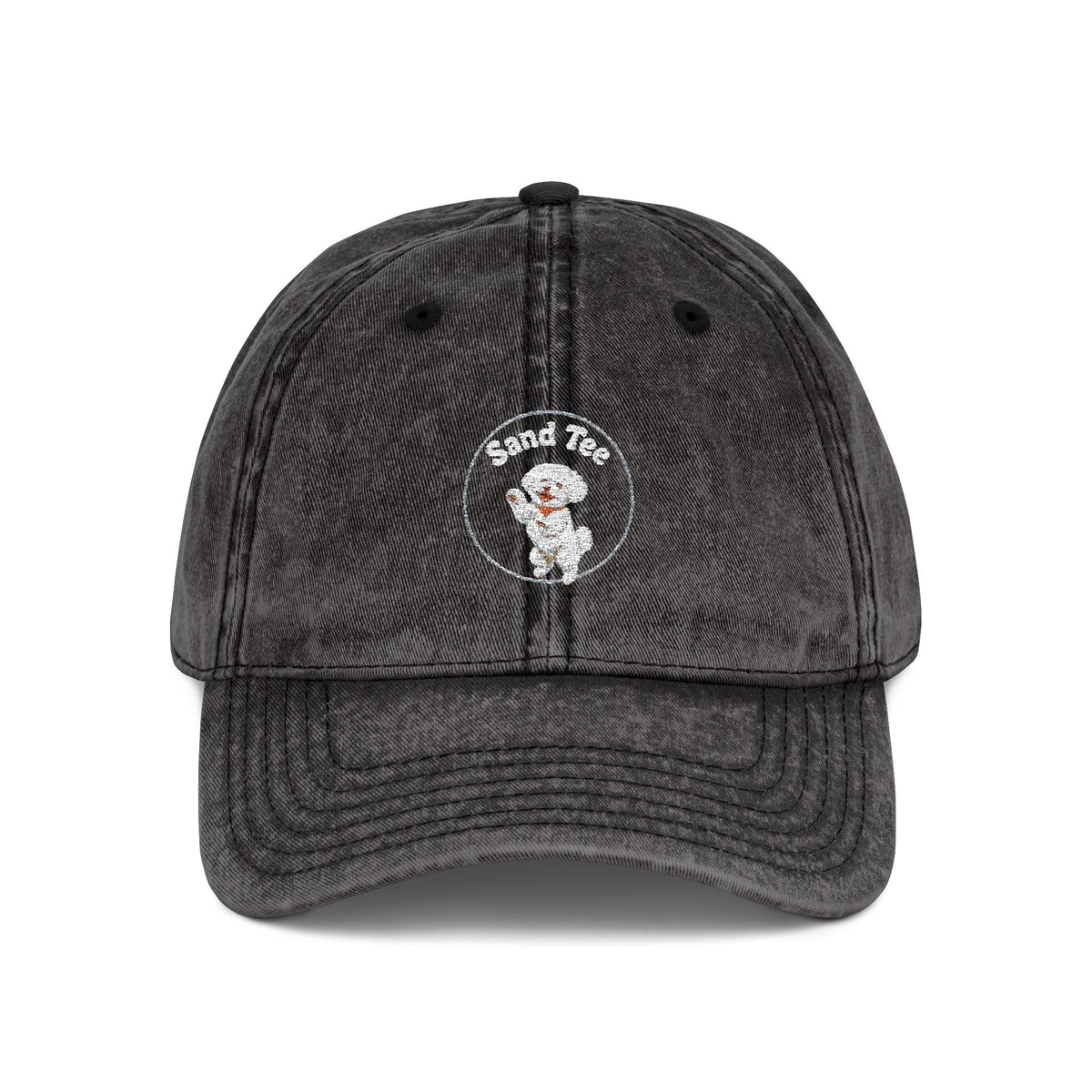 Dog Vintage Cap (Embroidery)
