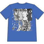 Artsy Pop Art Faces Graphic Tee