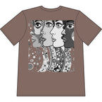 Artsy Pop Art Faces Graphic Tee