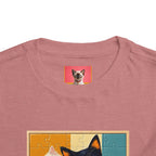 Toddler Cat Puzzle Tee — "Puzzle Me" Short Sleeve Kids Shirt