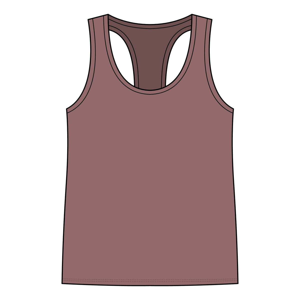 Women's Jersey Racerback Tank