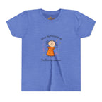 Youth Tee — "When the Praises Go Up, The Blessings Come Down" Kids Christian Shirt