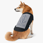 Nautical Anchor Pet Tank Top – "Hold Steady Anchor Down" Dog Shirt
