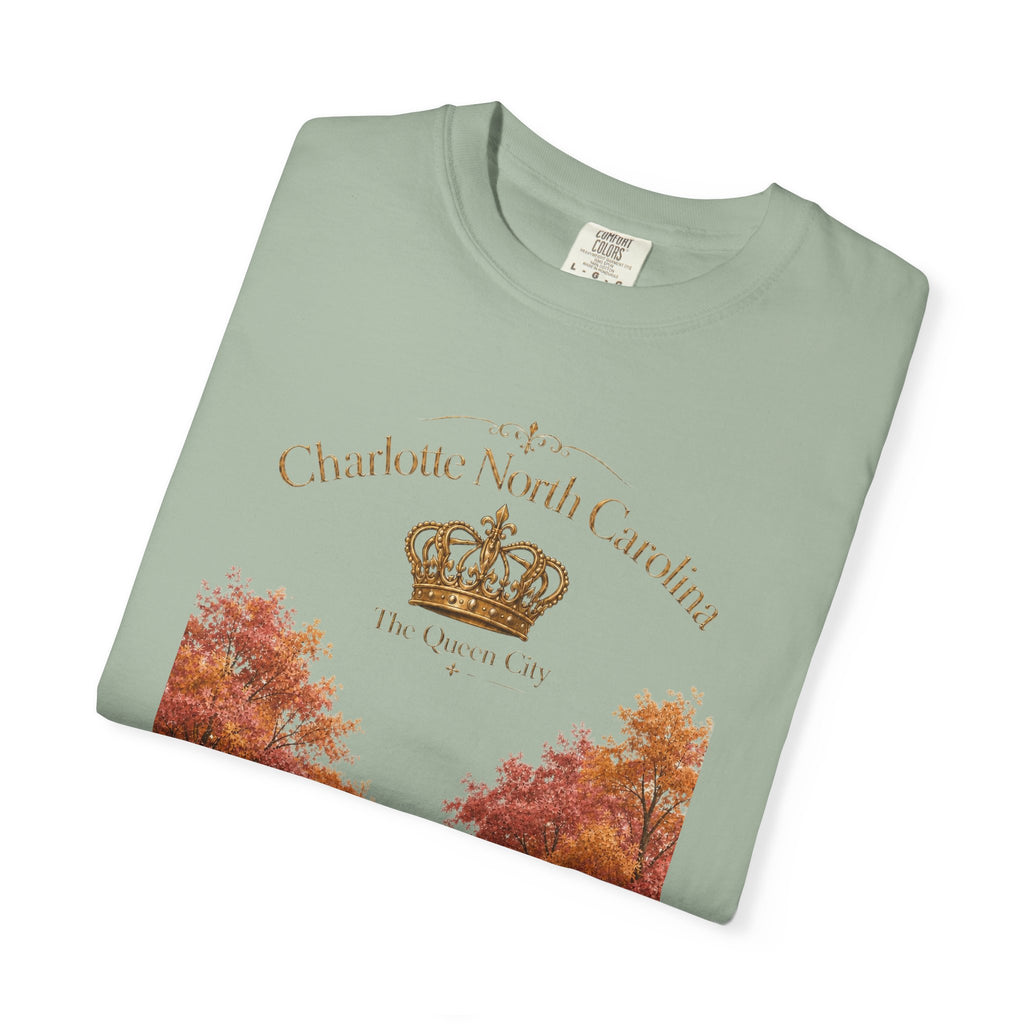 Charlotte North Carolina Autumn Tree Lane T-Shirt