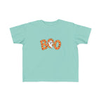 Toddler Tee - 'Boo' Ghost Halloween Striped Shirt