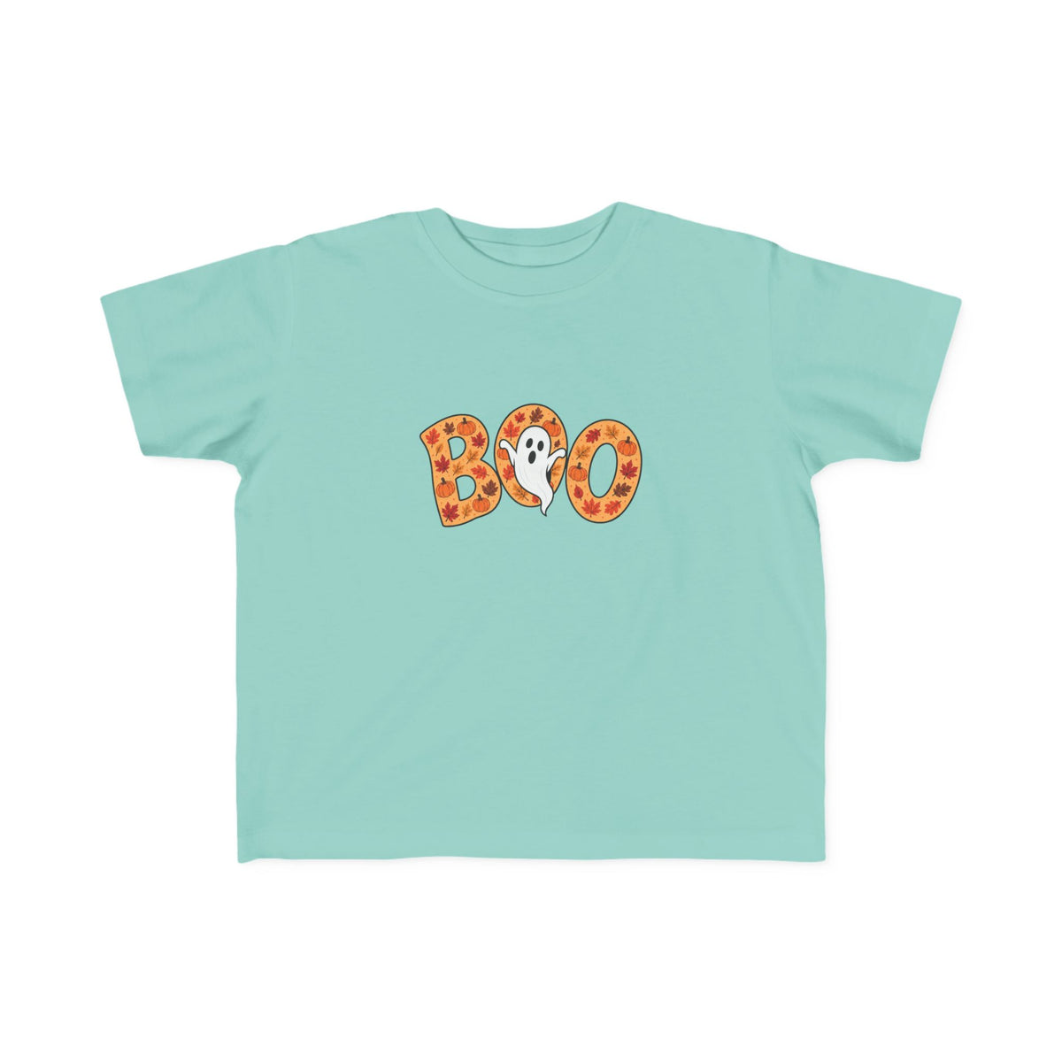 Toddler Tee - 'Boo' Ghost Halloween Striped Shirt