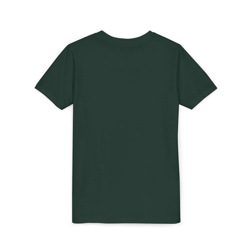 Youth Halloween Tee - "Hello Halloween" Ghost & Pumpkin Trick-or-Treat Shirt