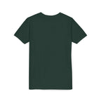 Youth Halloween Tee - "Hello Halloween" Ghost & Pumpkin Trick-or-Treat Shirt