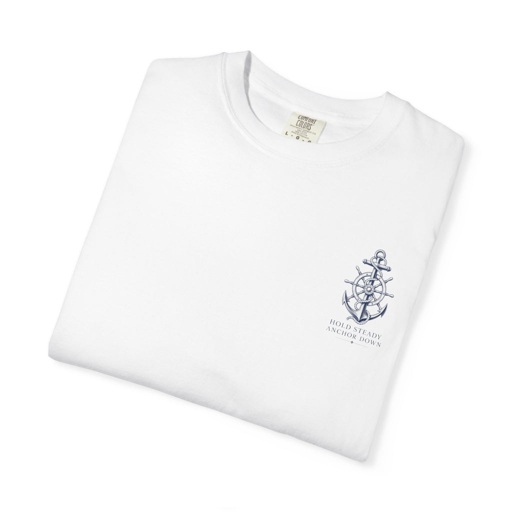 Nautical Anchor -Unisex Garment-Dyed T-shirt